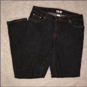 Metro 7 Jeans Dark Denim Stretch Bling 
Size 10